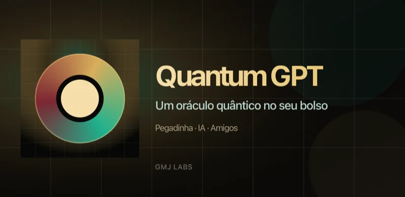 Quantum GPT — Ein Quantenorakel in deiner Tasche. Streich, KI, Freunde.
