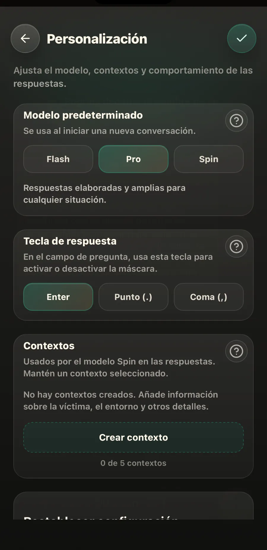 Historial de preguntas recientes en Quantum GPT
