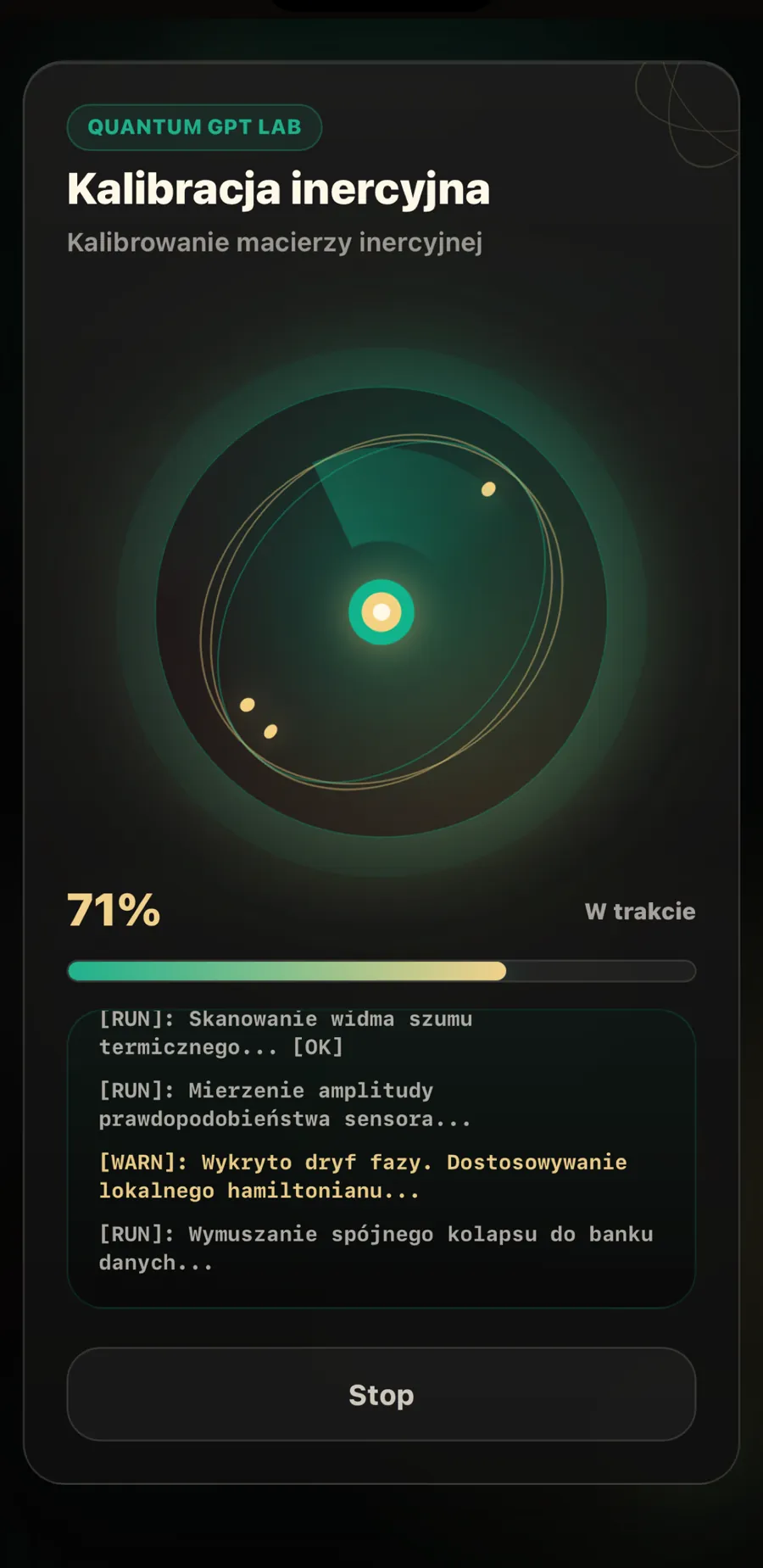 Ekran personalizacji z modelami Flash, Pro i Spin